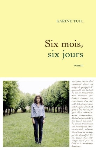 Six mois, six jours - Cover