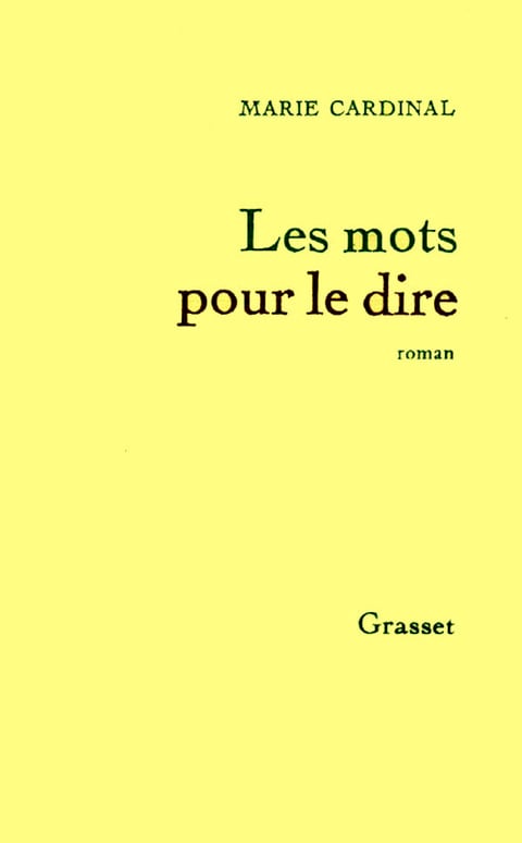 Les mots pour le dire - Cover