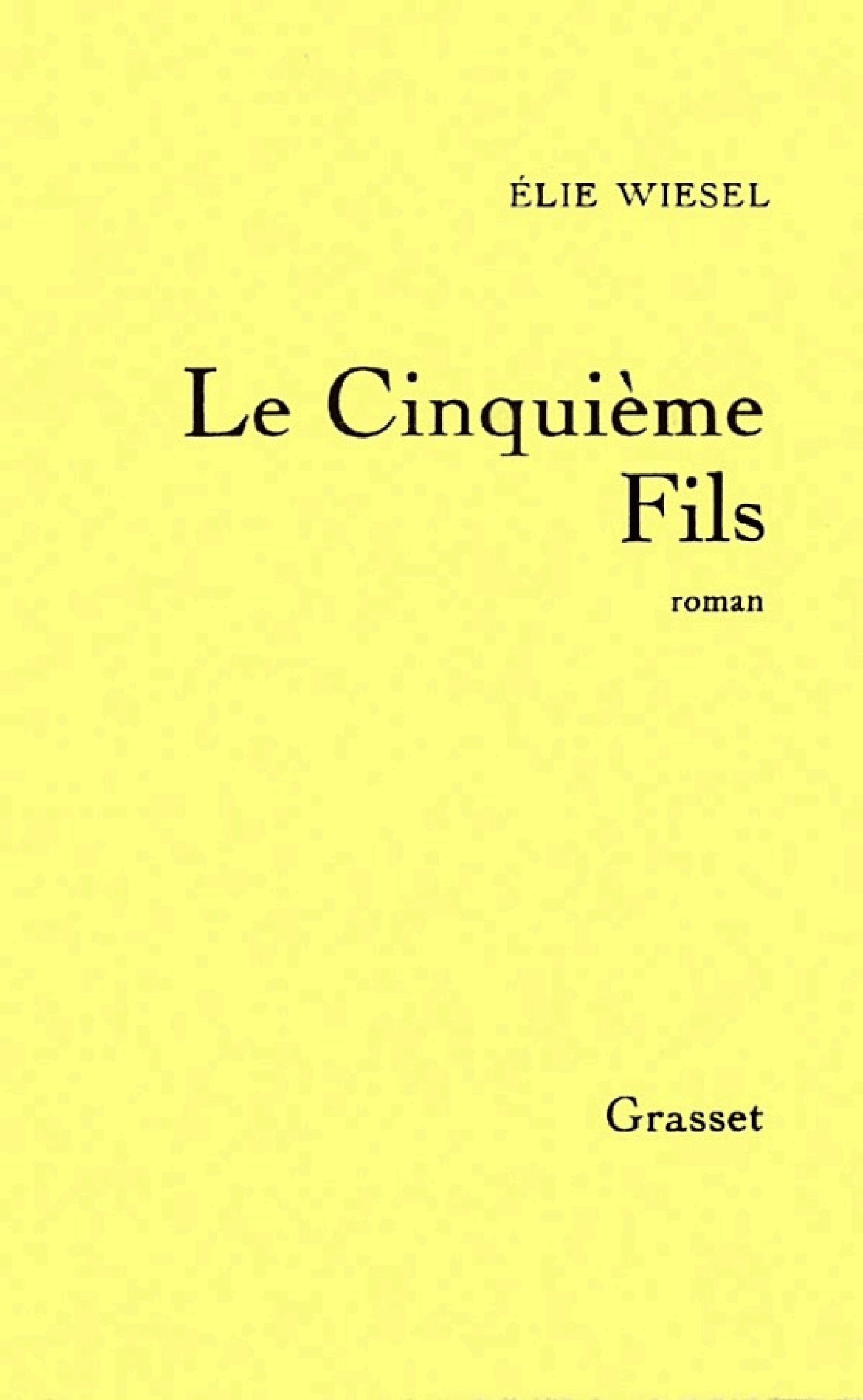 Le cinquième fils - Cover