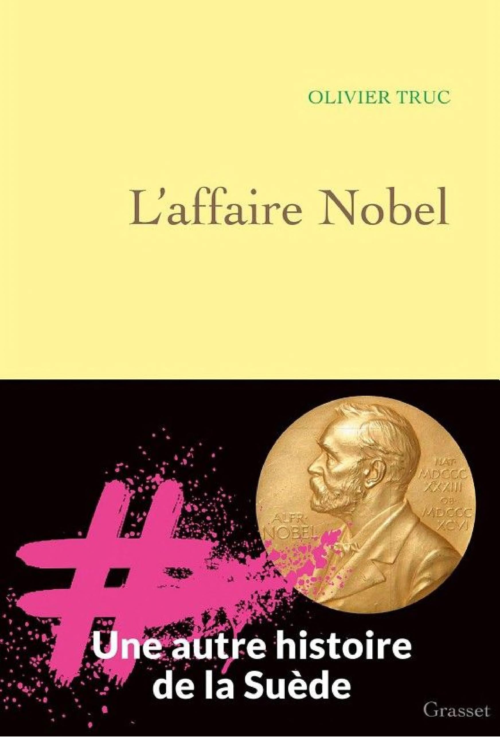 L'affaire Nobel - Cover
