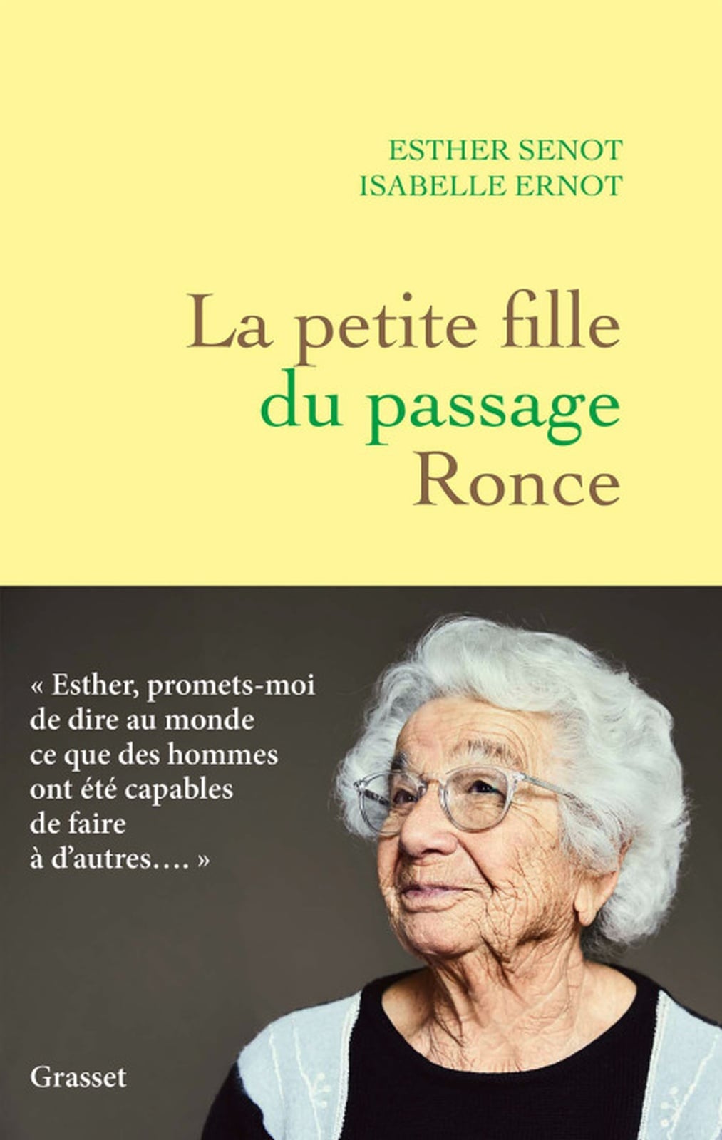 La petite fille du passage Ronce - Cover