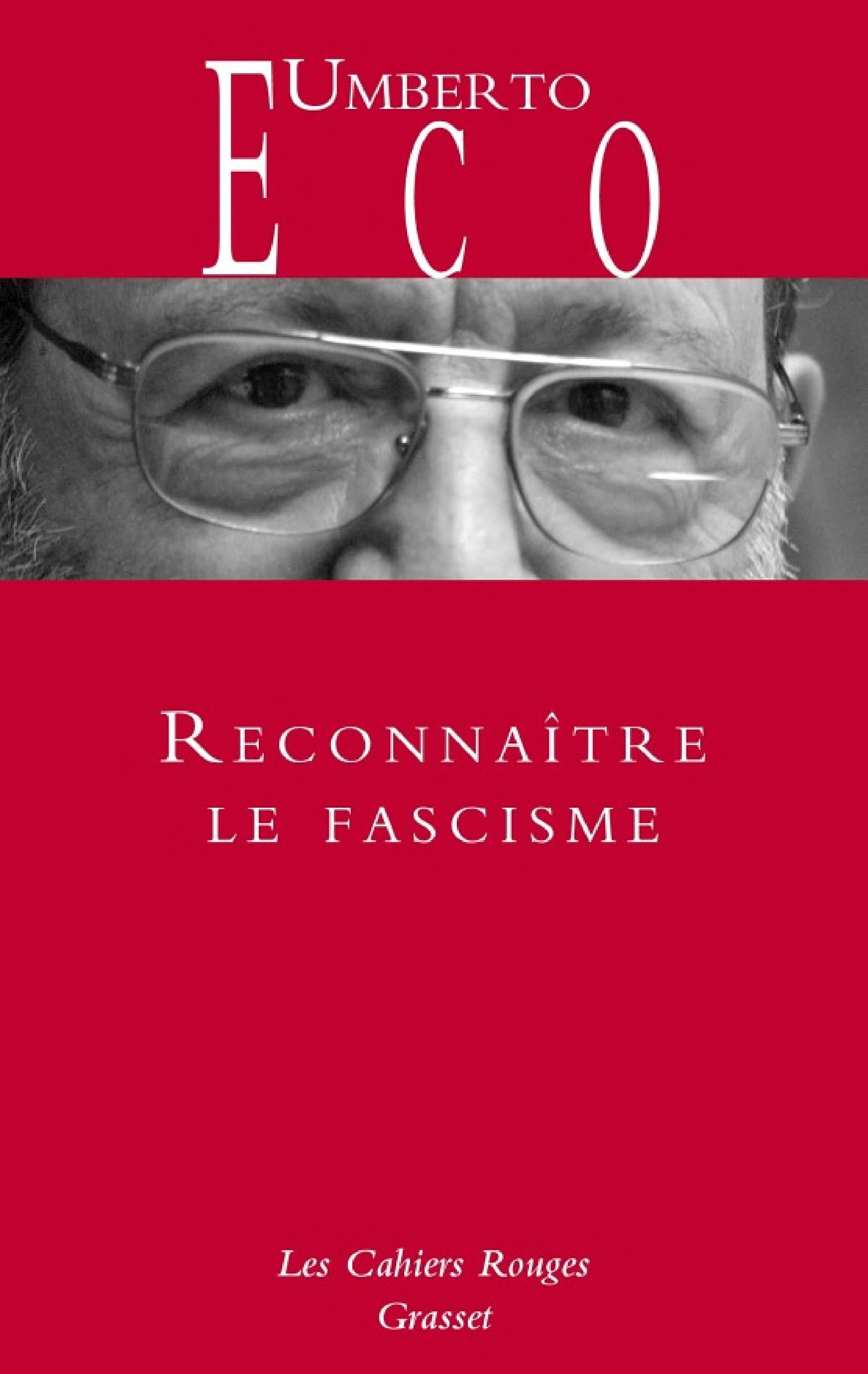 Reconnaître le fascisme - Cover