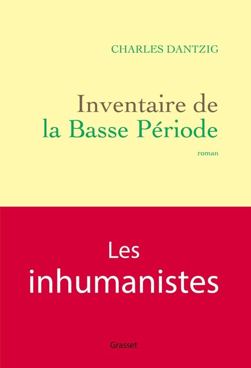 Inventaire de la basse période - Cover