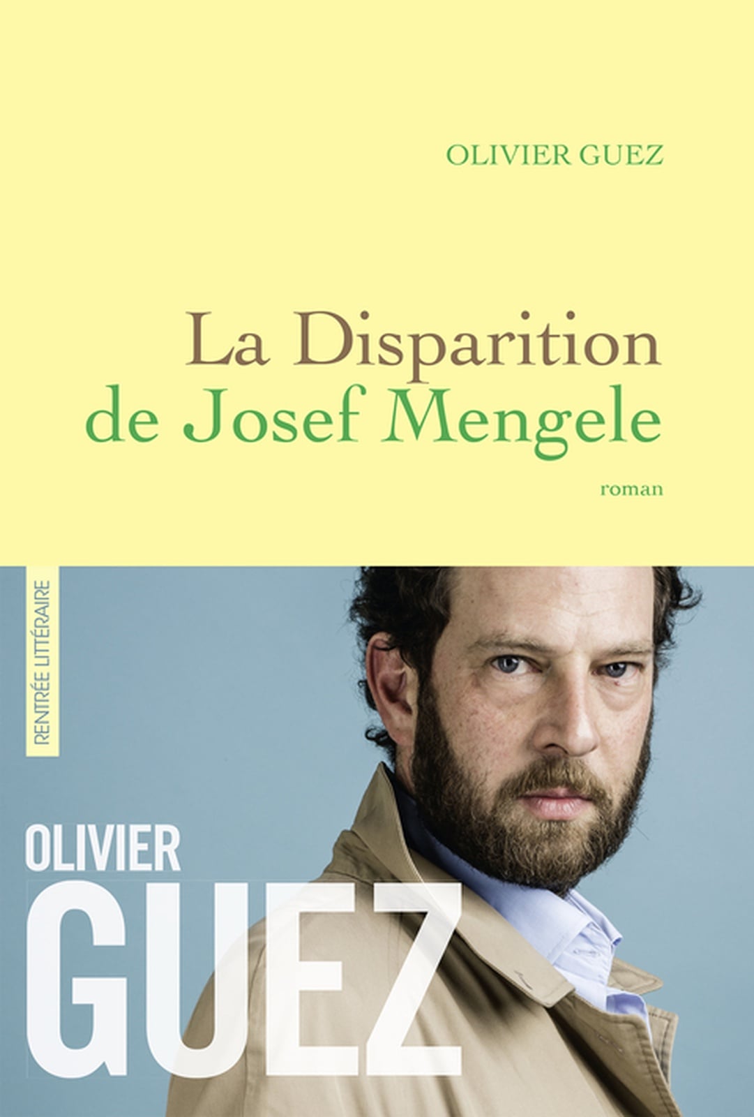 La disparition de Josef Mengele - Cover