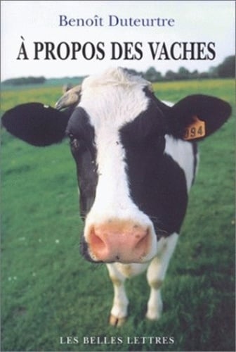 A propos des vaches - Cover