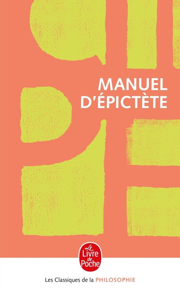 Manuel d'Epictète - Cover
