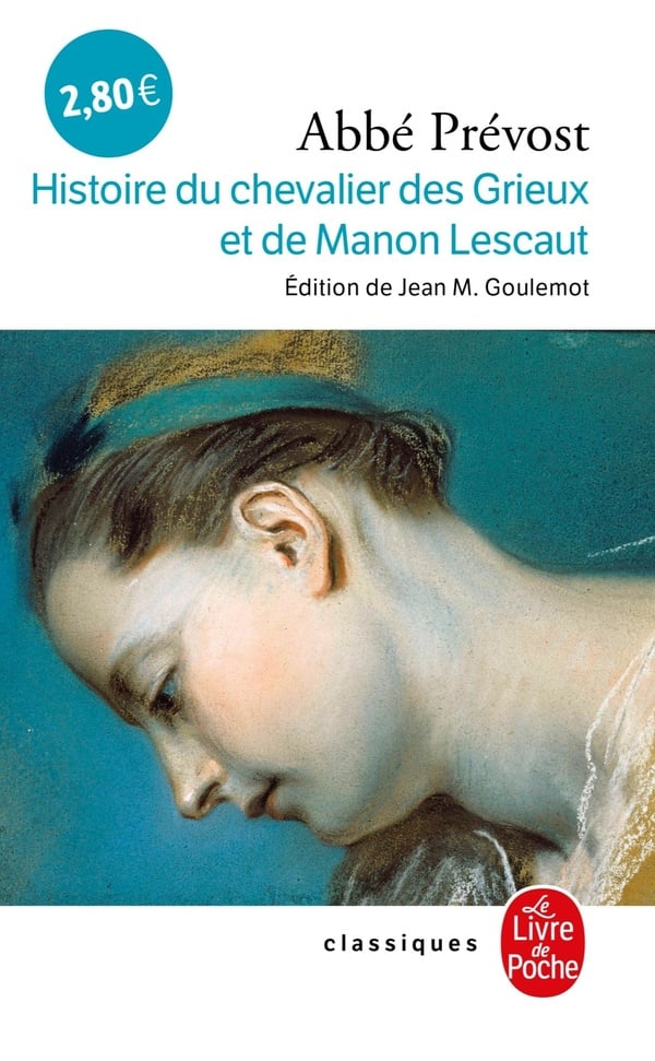 Histoire du chevalier des Grieux et de Manon Lescaut - Cover