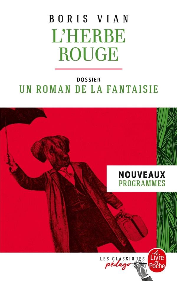 L'herbe rouge - Cover
