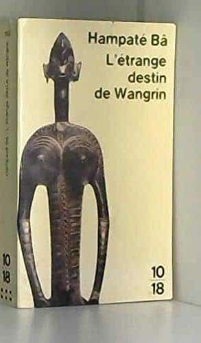 L'étrange destin de Wangrin, - Cover