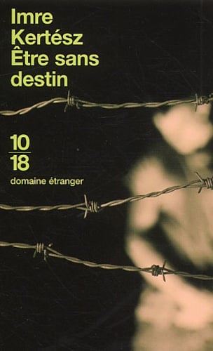 Être sans destin - Cover