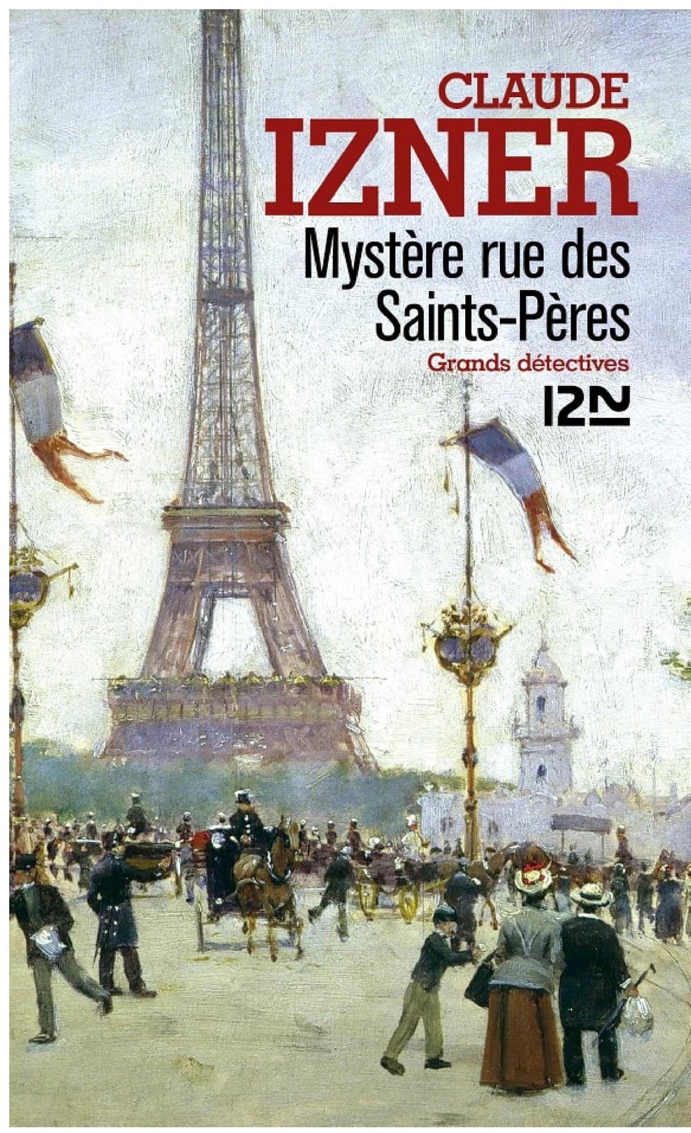 Mystère rue des Saints-Pères - Cover