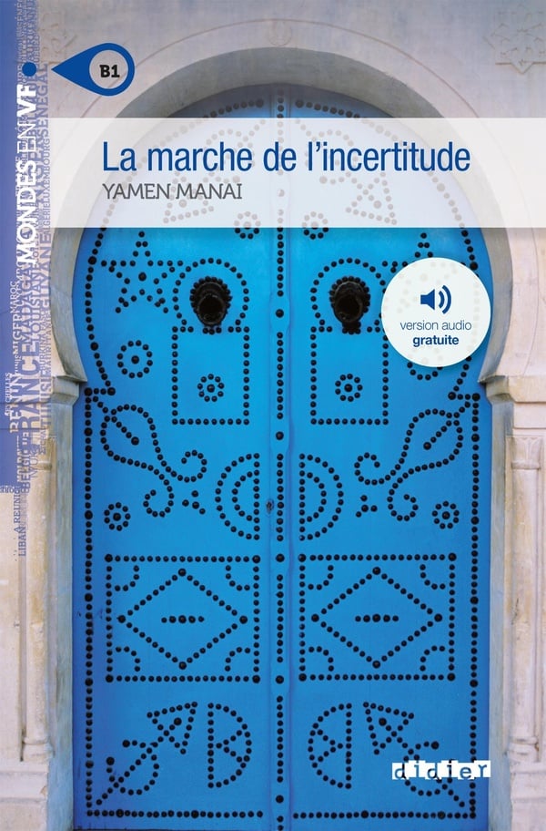 Mondes en VF - La marche de l'incertitude - Niv. B1 - Livre + MP3 - Cover