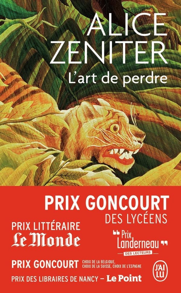 L'art de perdre - Cover