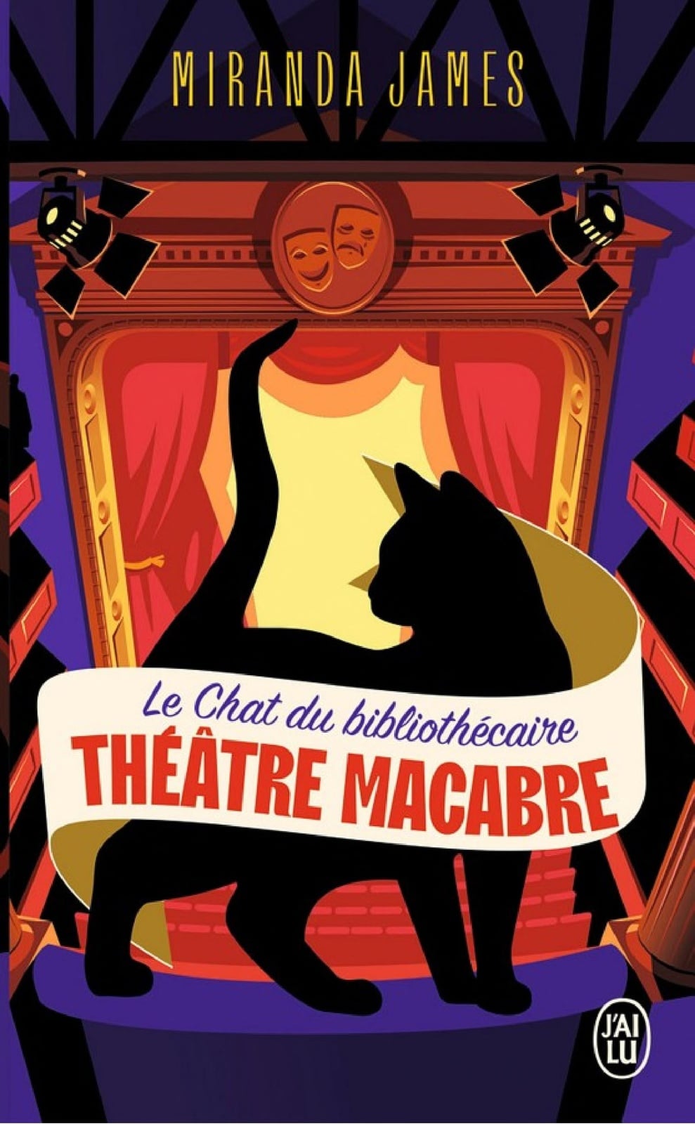 Le chat du bibliothécaire (Tome 3) - Théâtre macabre - Cover