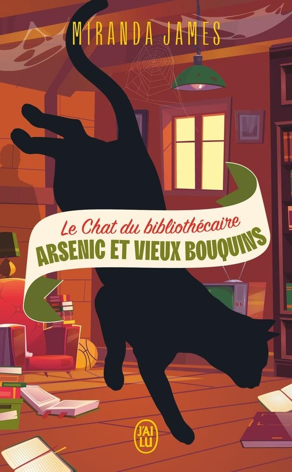 Le Chat du bibliothécaire: Arsenic et vieux bouquins (6) - Cover