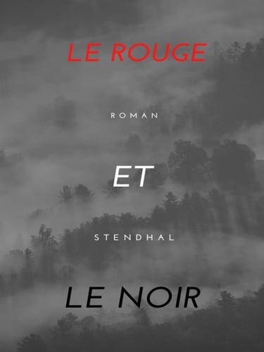 Le Rouge et le Noir - Cover