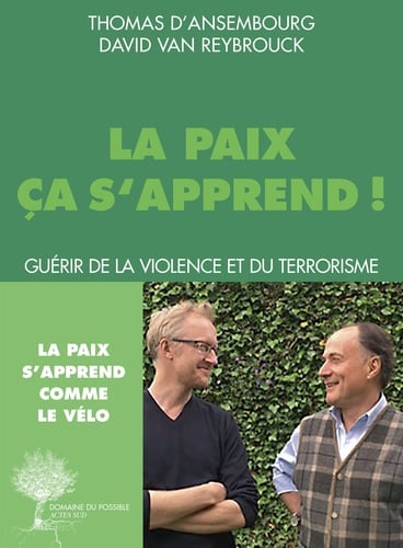 La paix ça s'apprend - Cover