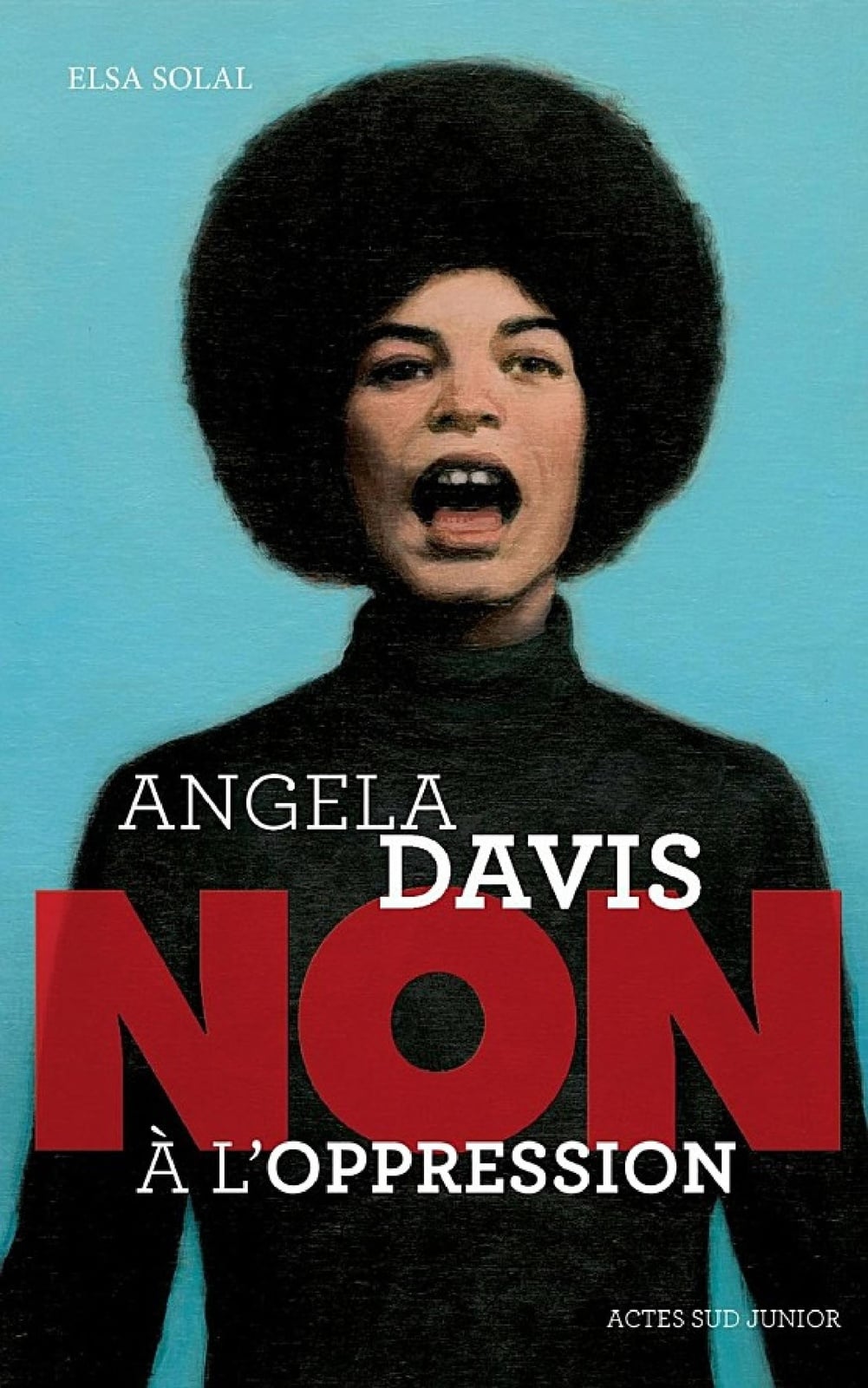 Angela Davis : "non à l'oppression" - Cover