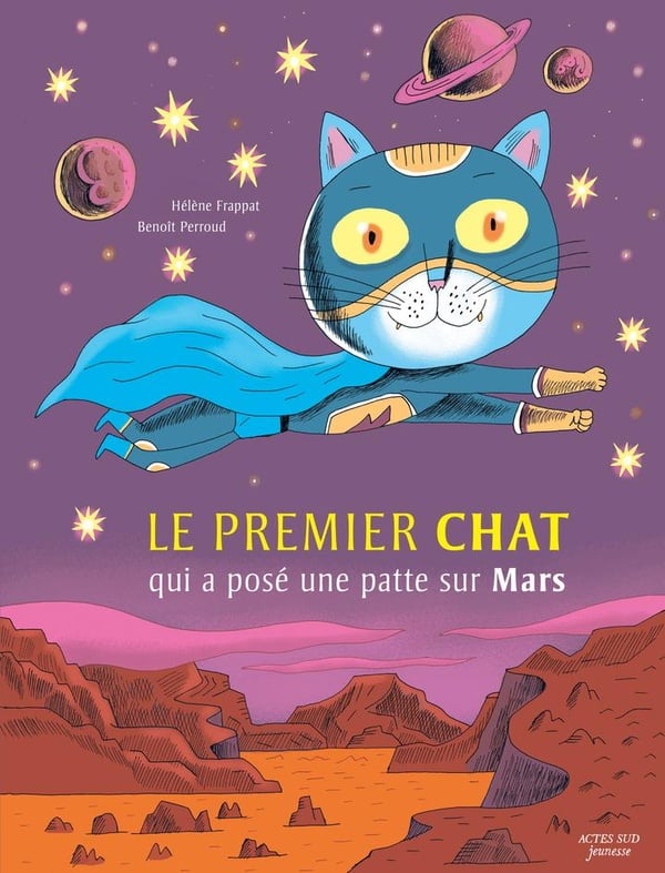 Le premier chat qui a posé une patte sur Mars - Cover