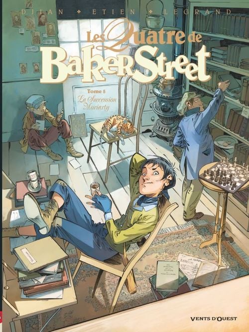 Les Quatre de Baker Street - Tome 05 - Cover