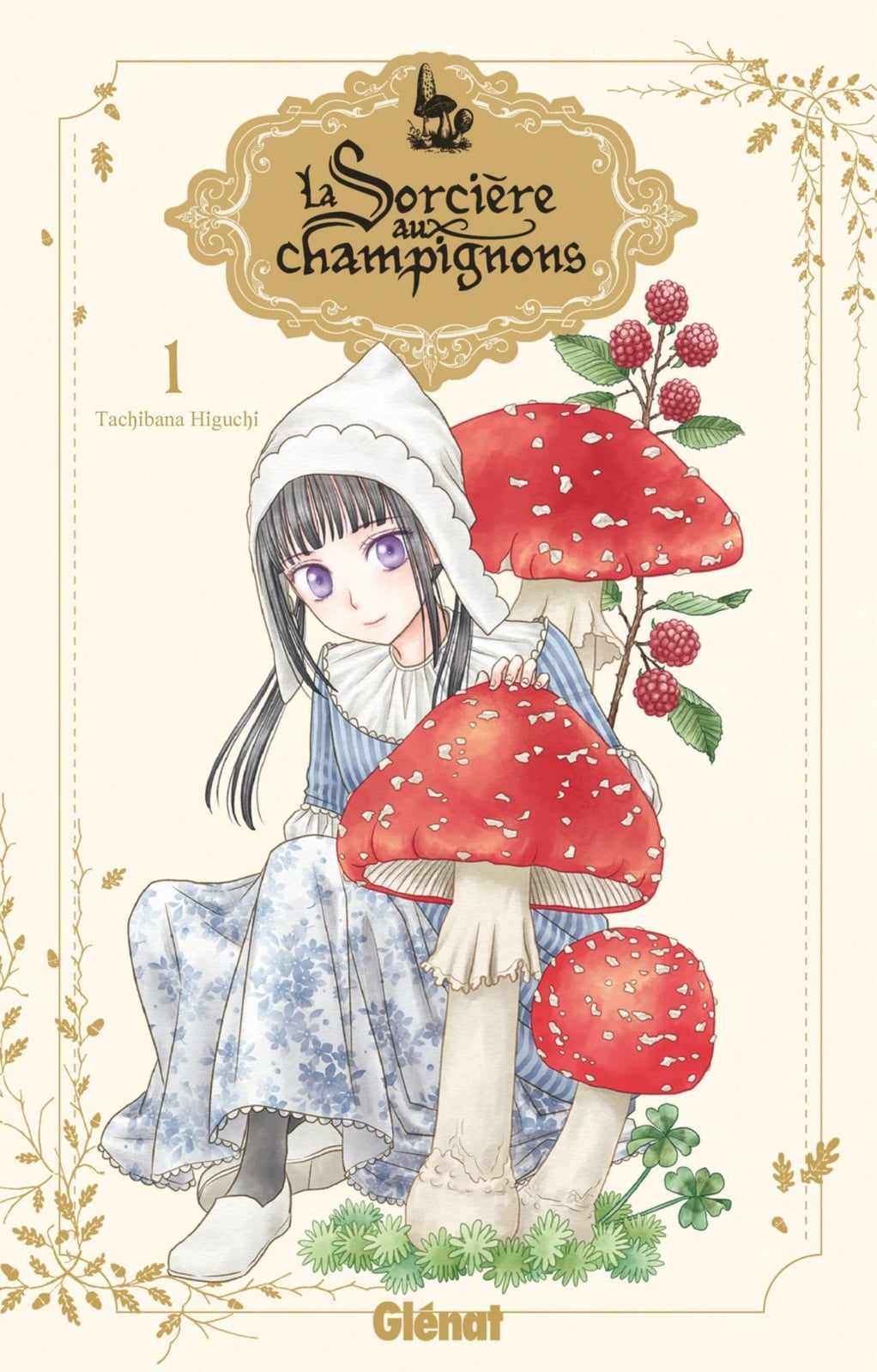 La sorcière aux champignons - Tome 01 - Cover