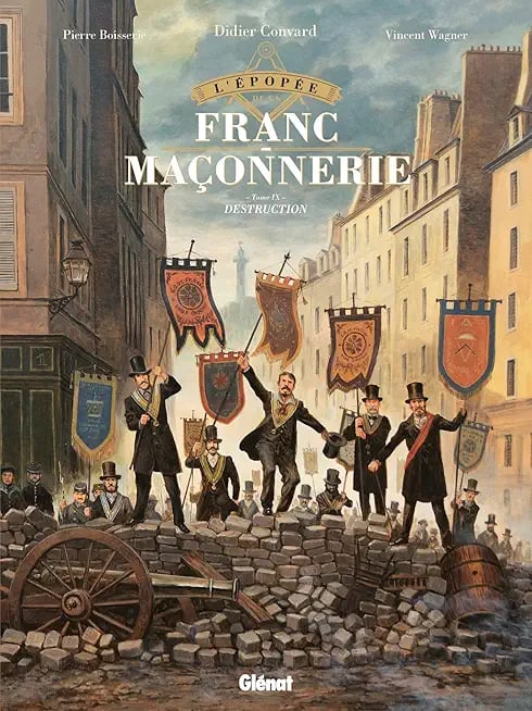 L'Épopée de la franc-maçonnerie - Tome 09 - Cover