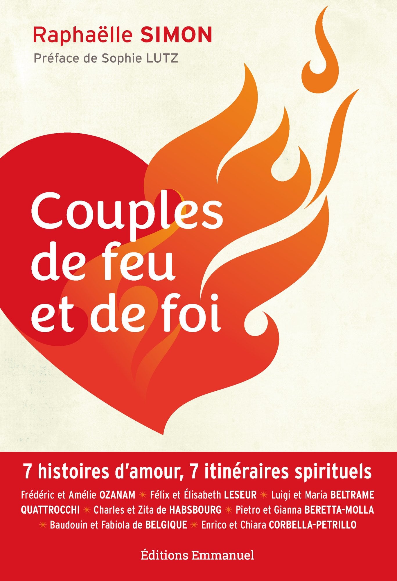 Couples de feu et de foi - Cover