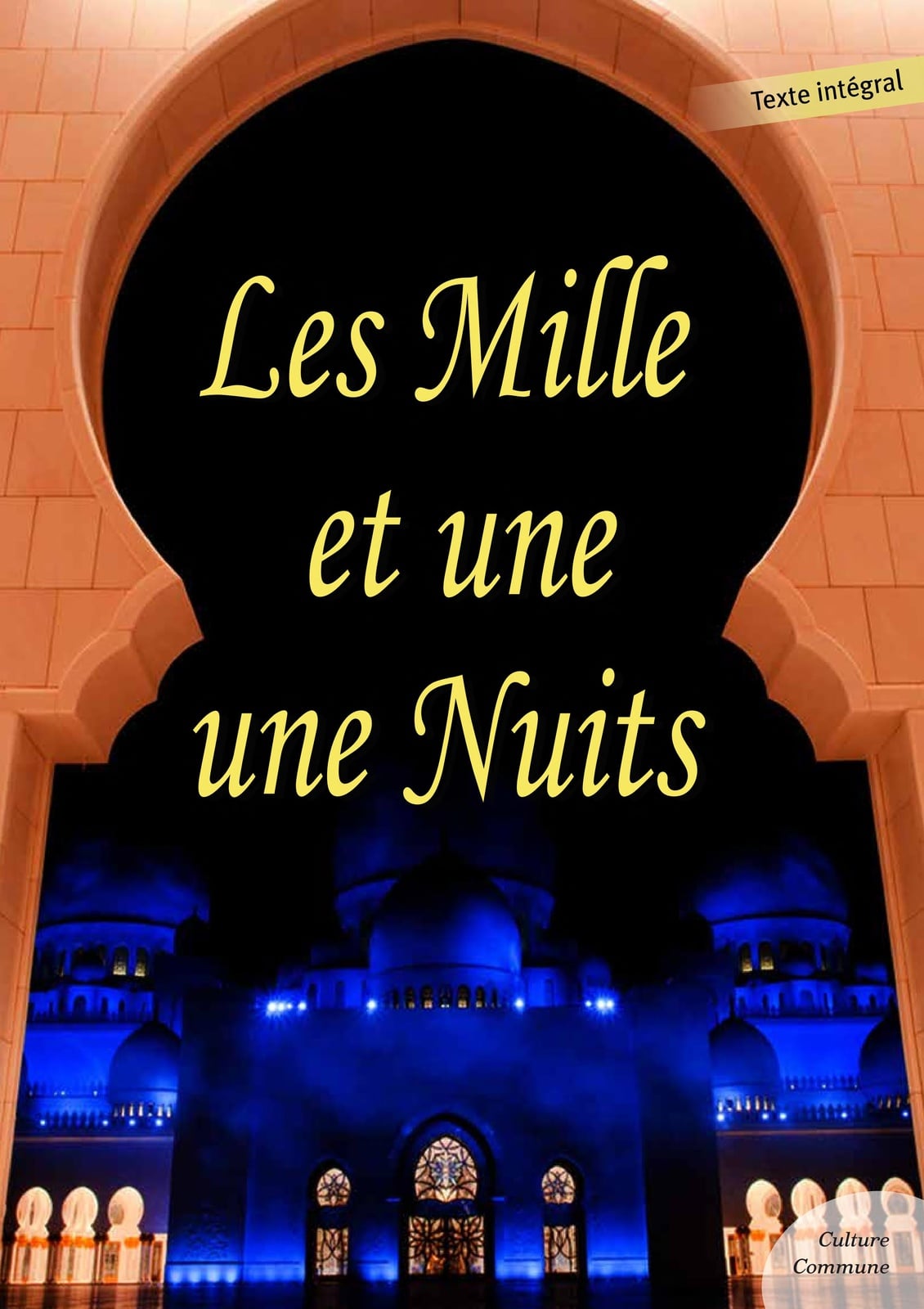 Les Mille et Une Nuits - Cover