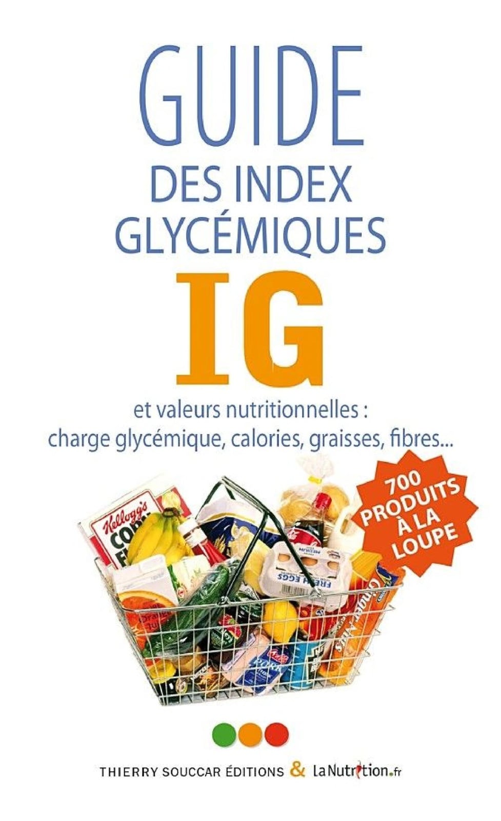 Guide des index glycémiques IG et valeurs nutritionnelles - Cover