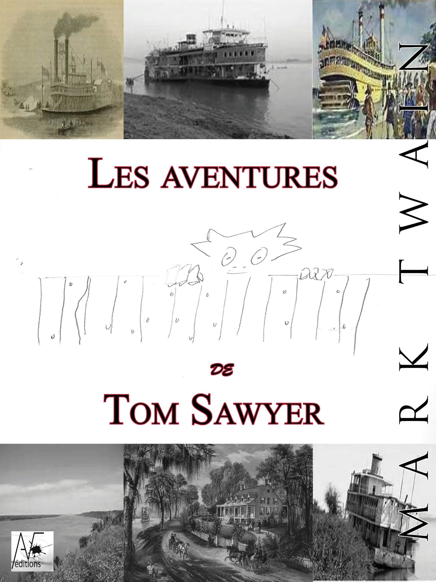 Les aventures de Tom Sawyer - Cover