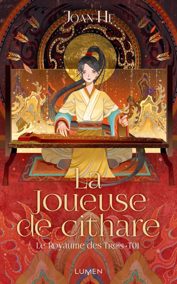 La joueuse de cithare - Cover