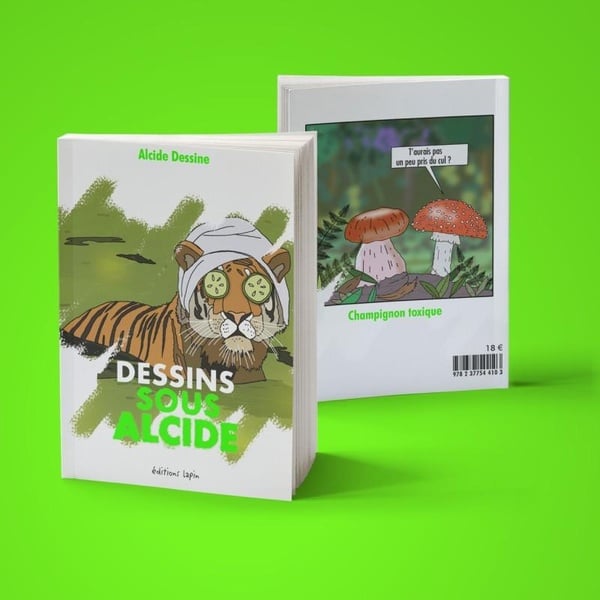 Dessins sous Alcide - Cover