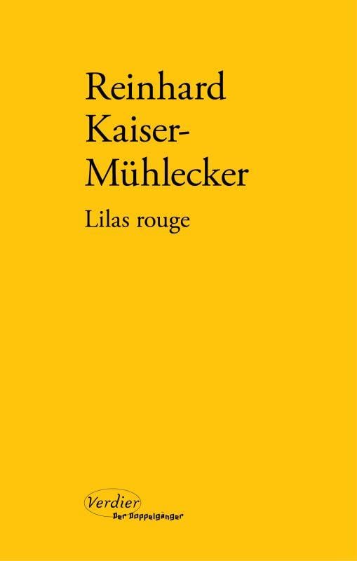 Lilas rouge - Cover