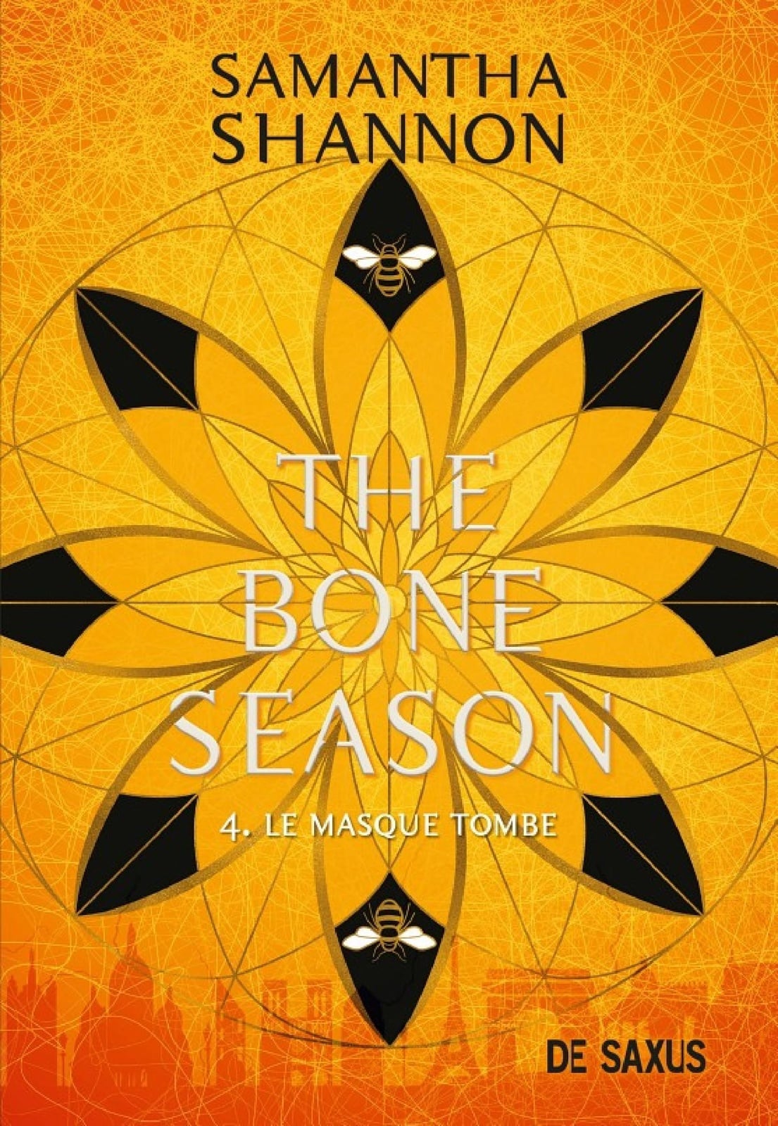 The Bone season T04 - Le masque tombe (Ebook) - Cover