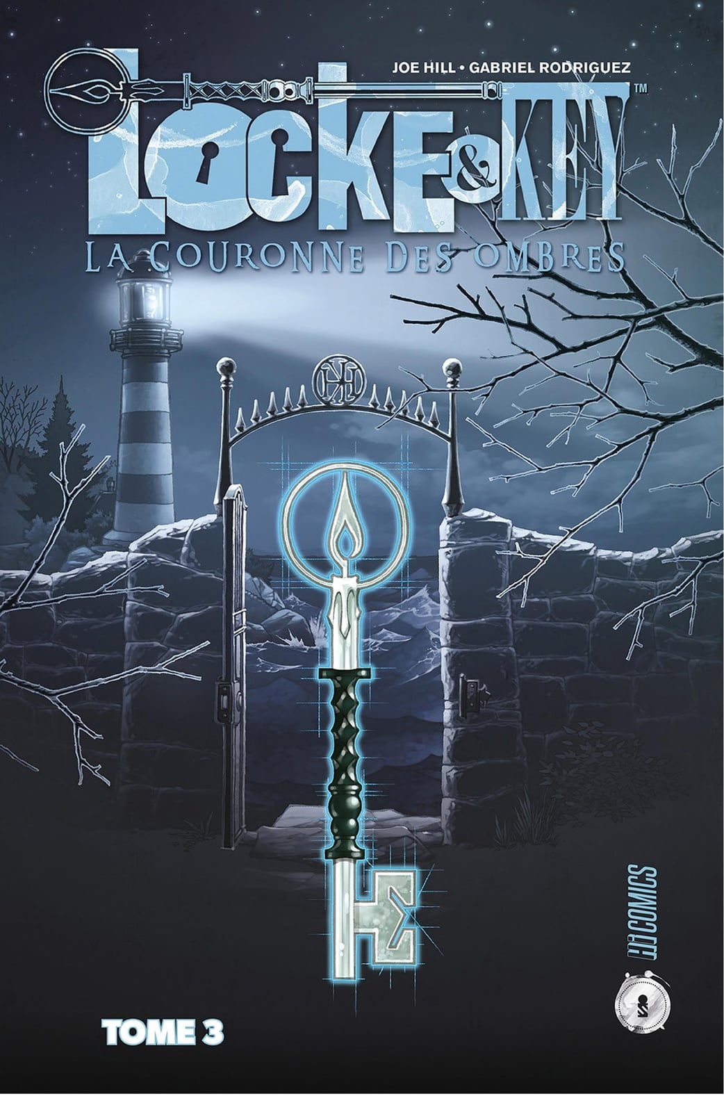 Locke & Key, T3 : La Couronne des Ombres - Cover