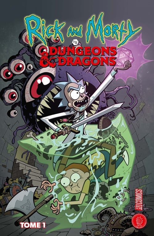 Rick & Morty VS. Dungeons & Dragons, T1 : Rick & Morty VS. Dungeons & Dragons - Cover