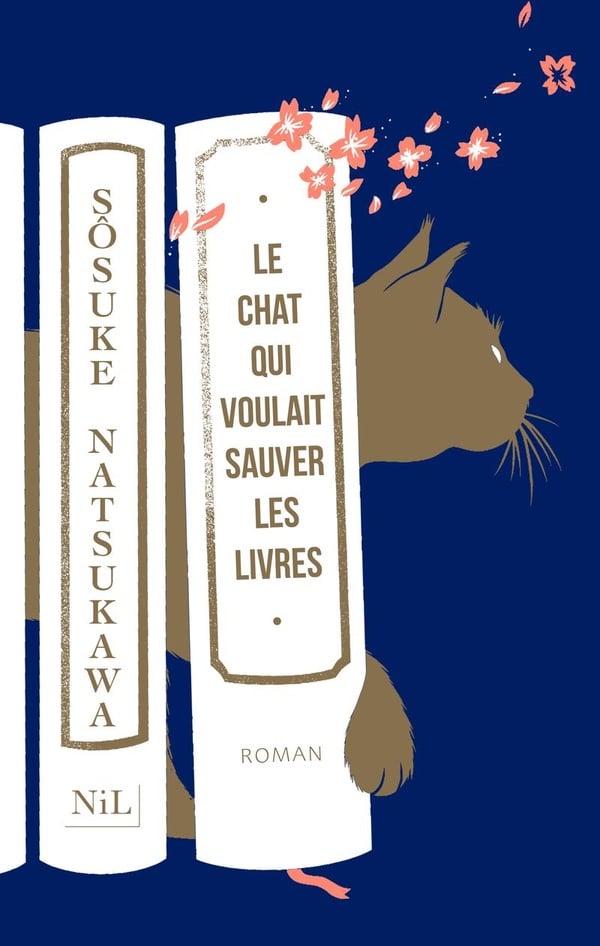 Le chat qui voulait sauver les livres - Cover