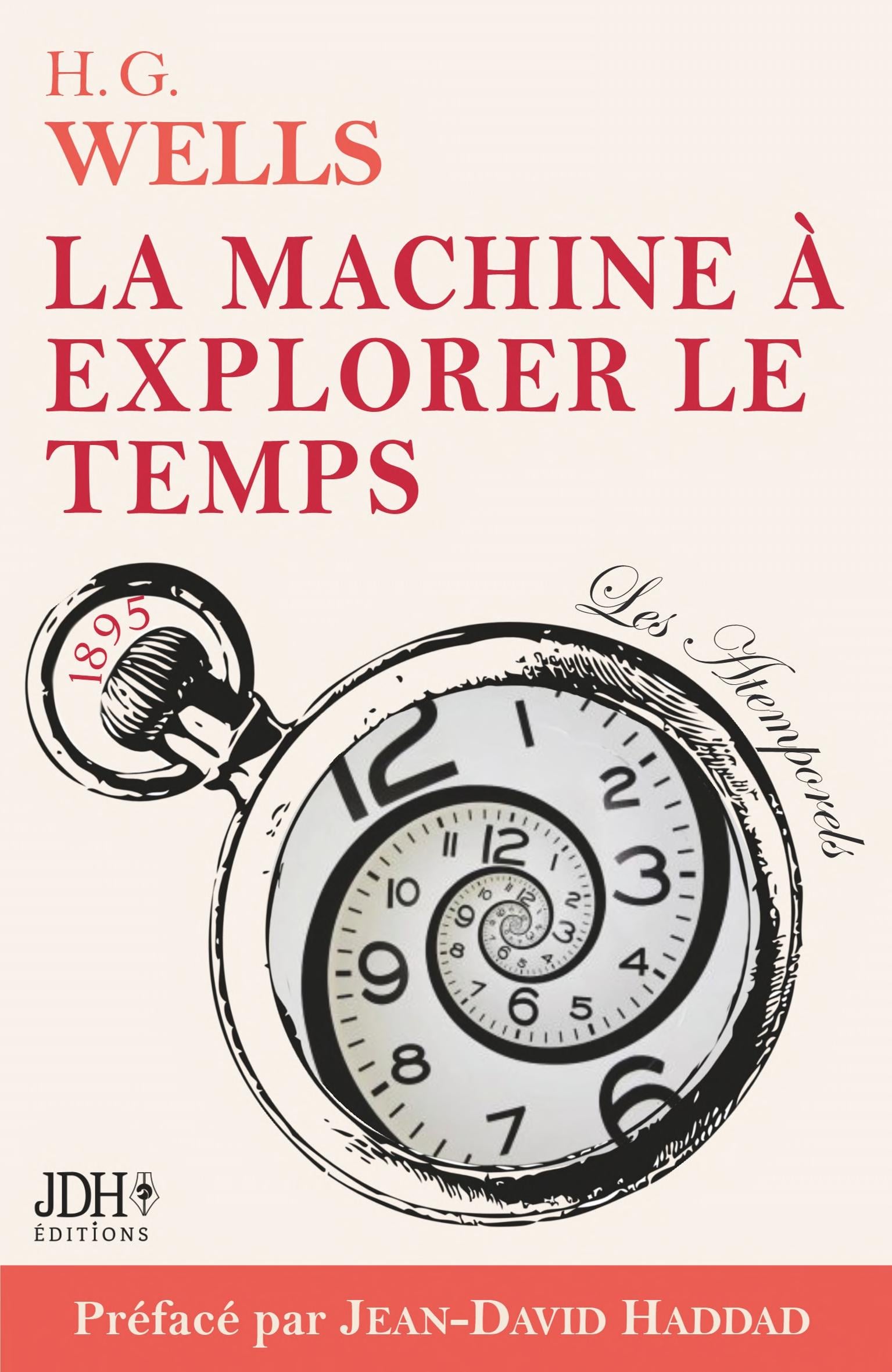 La machine à explorer le temps, H. G. Wells - Cover