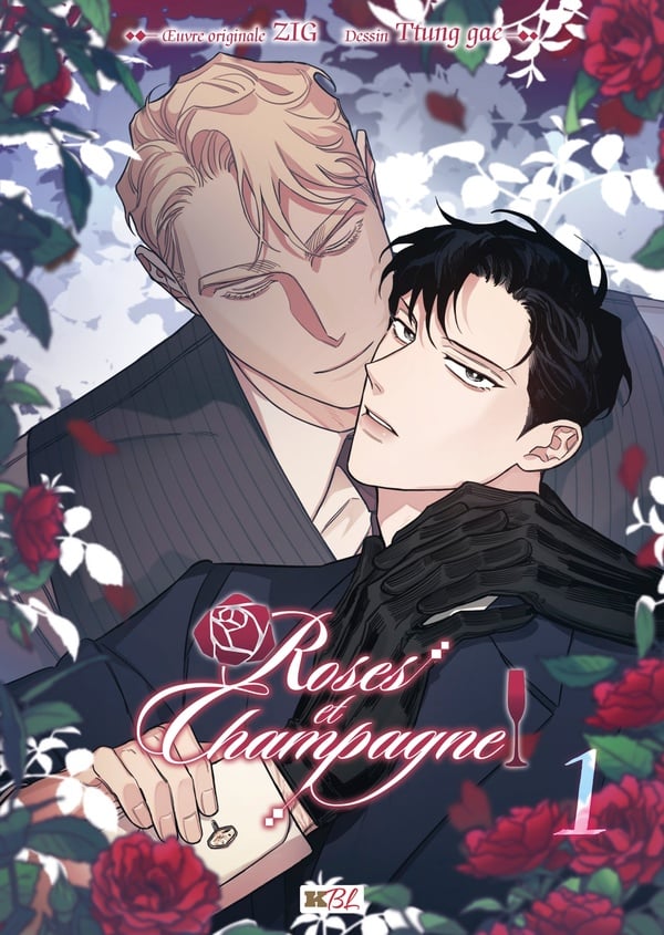 Roses et Champagne Tome 1 - Cover
