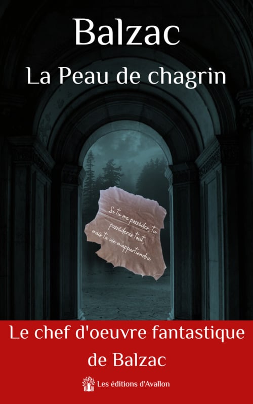 La Peau de chagrin - Cover