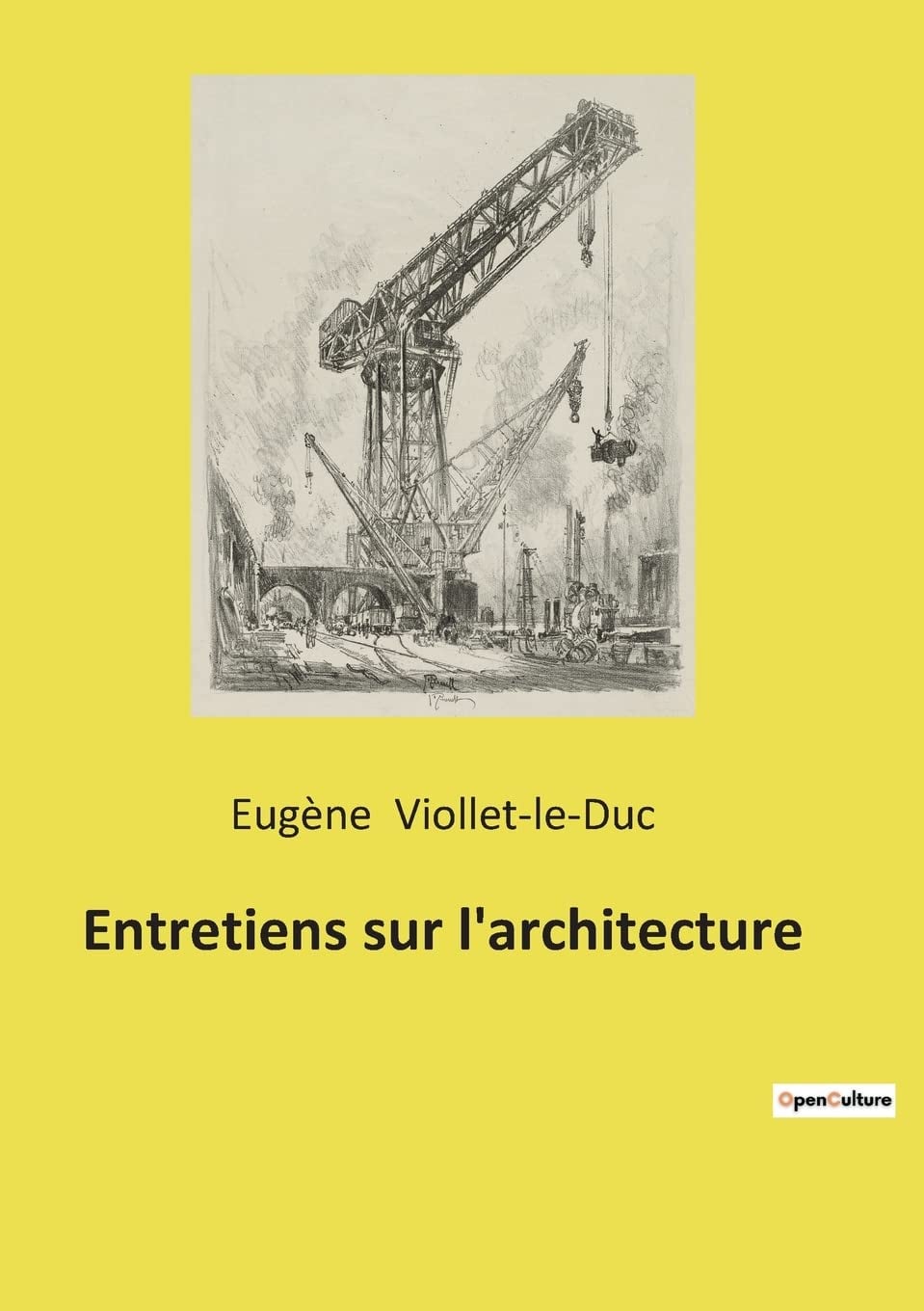 Entretiens sur l'architecture - Cover