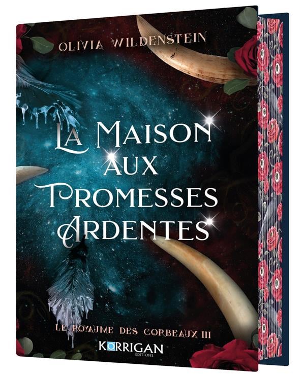 Le royaume des corbeaux Tome 3 : La maison aux promesses ardentes - Cover