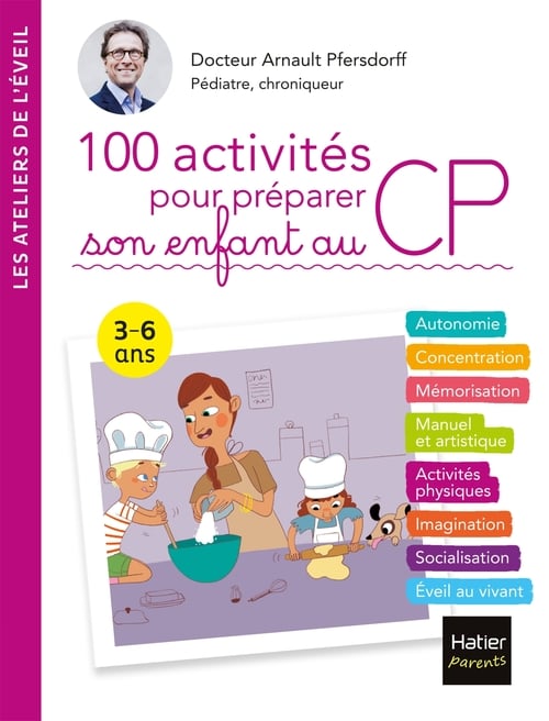 100 activités pour préparer son enfant au CP - Cover
