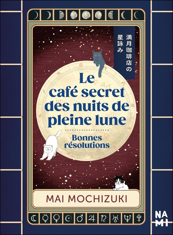 Le café secret des nuits de pleine lune - Cover
