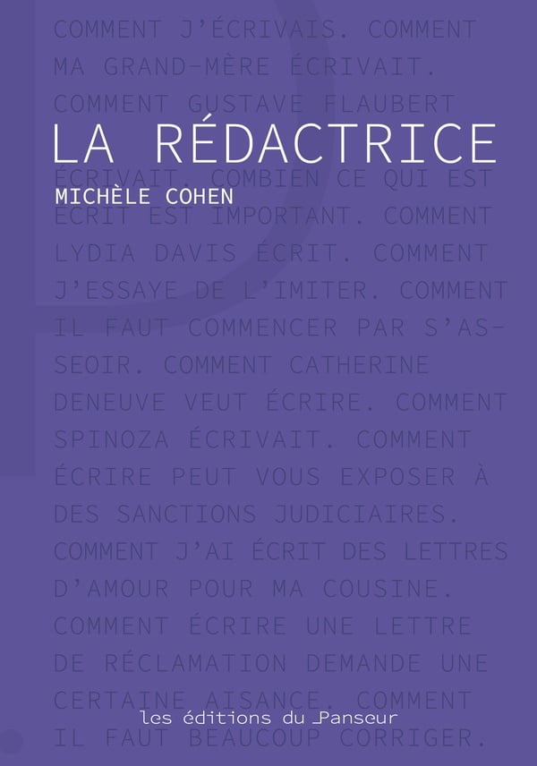 La rédactrice - Cover