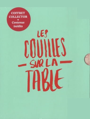 Les couilles sur la table - Cover