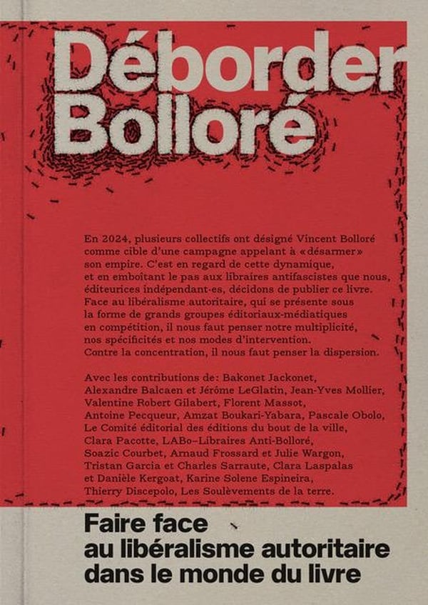 Déborder Bolloré - Cover