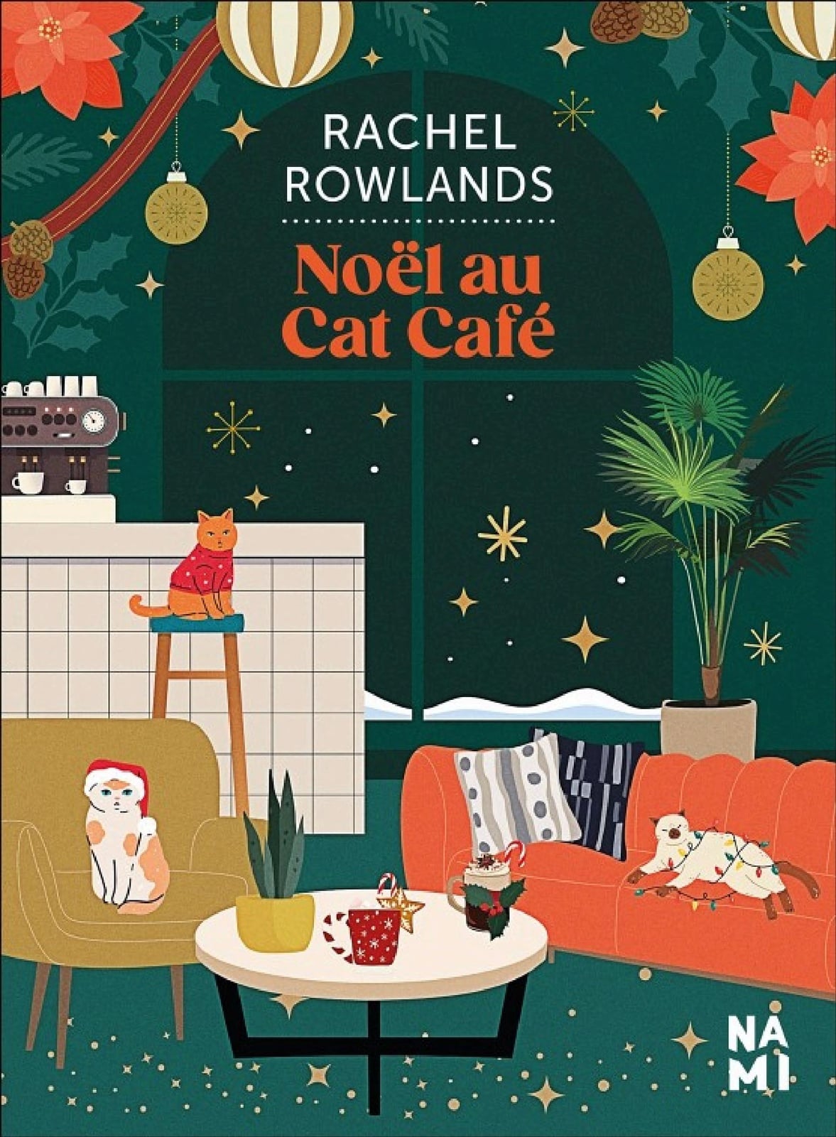 Noël au Cat Café - Cover