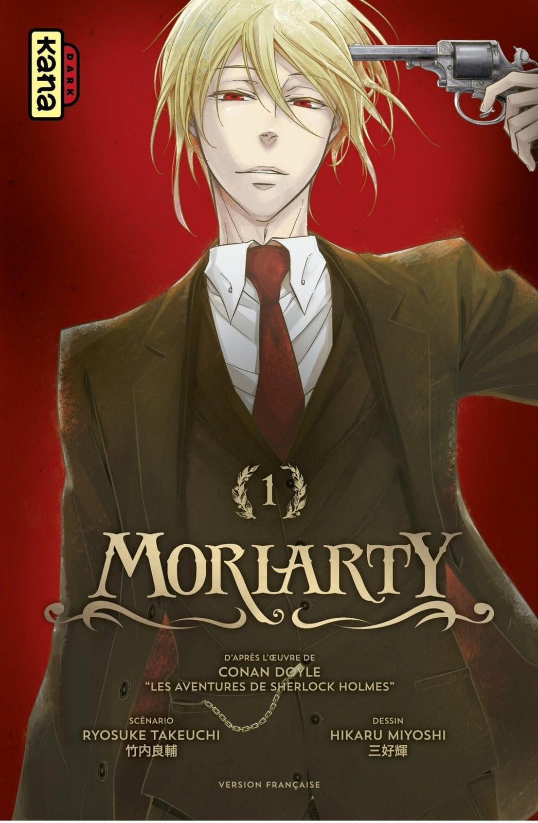 Moriarty, tome 1 - Cover