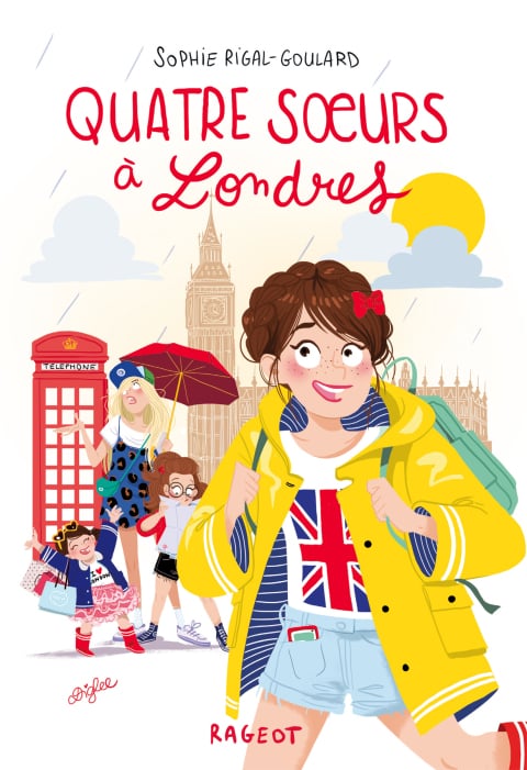 Quatre soeurs à Londres - Cover